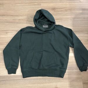 Abercrombie & Fitch oversized soft essentials Forest Green Hoodie